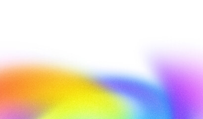 Wall Mural - gradient grajny shape. colored fluid liquid element. blue and pink rainbow soft blob. holographic gr