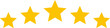 © Volodymyr - 5 star icon rank sign. Customers rating for product or service. Yellow five star review sign for app, website, ui design element. Transparent png and vector illustration.