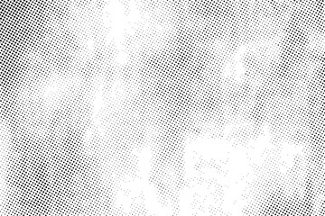 Wall Mural - grunge halftone black dost texture background abstract overlay