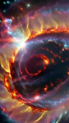 Wall Mural - Supernova explodes in slow motion