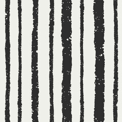 Wall Mural - striped pattern, seamless background. irregular brushstroke lines, grunge texture, rough ink strokes