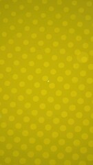 Wall Mural - animation of light spots over spots on yellow background