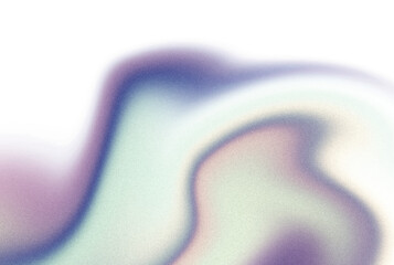 Wall Mural - grainy gradient colored shape. mesh fluid pink blue red retro liquid abstract element. soft light ho