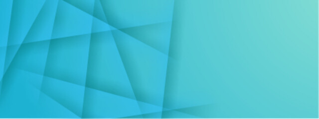 Wall Mural - abstract cyan geometric design ideal for digital backgrounds, website visuals, branding materials, a