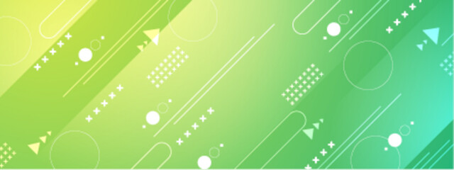 Wall Mural - green abstract geometric design suitable for digital backgrounds, print materials, web graphics, bra