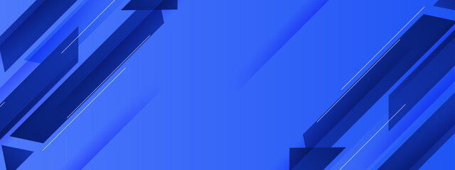 Wall Mural - abstract blue diagonal shapes and lines for modern designs, backgrounds, web graphics, digital art, 