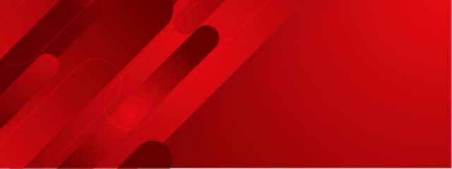 Wall Mural - abstract red background with overlapping shapes suitable for digital backgrounds, web design, brandi