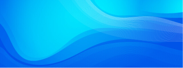 Wall Mural - abstract blue wavy lines forming a background. suitable for web design, digital art, presentations, 