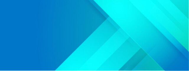 Wall Mural - abstract blue turquoise geometric background for digital design projects, website backgrounds, socia