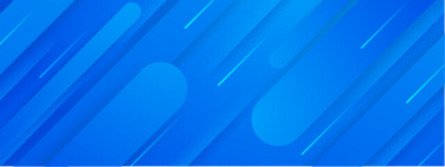 Wall Mural - abstract blue background with diagonal lines and shapes. suitable for modern and vibrant design proj