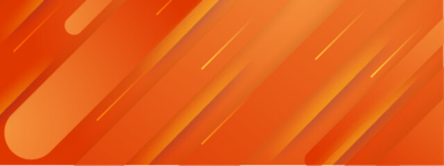 Sticker - abstract orange diagonal lines background suitable for modern designs, graphic projects, web banners