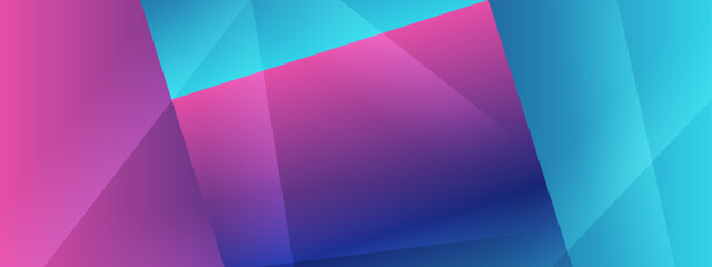 Wall Mural - abstract geometric pattern of pink, blue, and purple polygons. suitable for backgrounds, prints, web