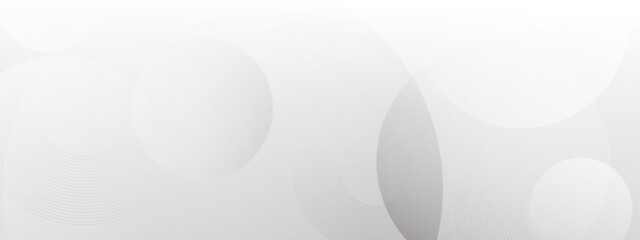 Wall Mural - abstract grayscale design, overlapped circles and lines. perfect for modern backgrounds, digital art