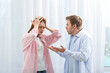 © New Africa - Woman and man having quarrel at home