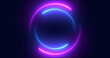 © PhoenixStock - Futuristic neon-colored retro-style glowing circles motion graphic. Loop animation video of neon glowing stylish circle shape bg. Neon lights. circle lights illustration. Eliptical frame glow light