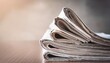 © Katrina - stack of newspaper with copy space