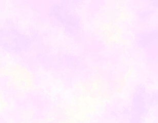 Wall Mural - soft pastel pink watercolor texture. light pink cloudy watercolor art. romantic watercolor sky in pi