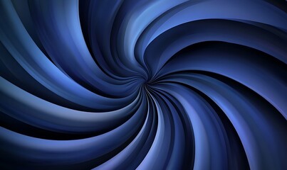 Wall Mural - cyan swirling lines arranged in a spiral pattern for a striking visual effect