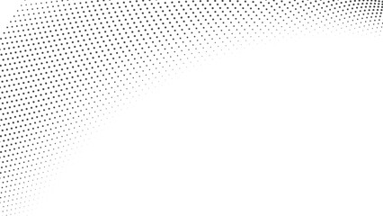 Wall Mural - minimal halftone dot wave pattern abstract background for website backgrounds, modern posters, busin