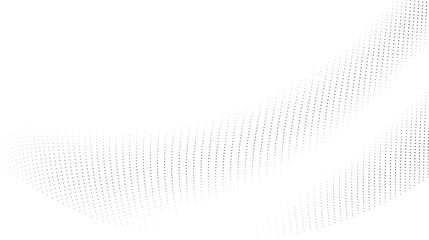 Wall Mural - minimal halftone dot wave pattern abstract background for website backgrounds, modern posters, busin