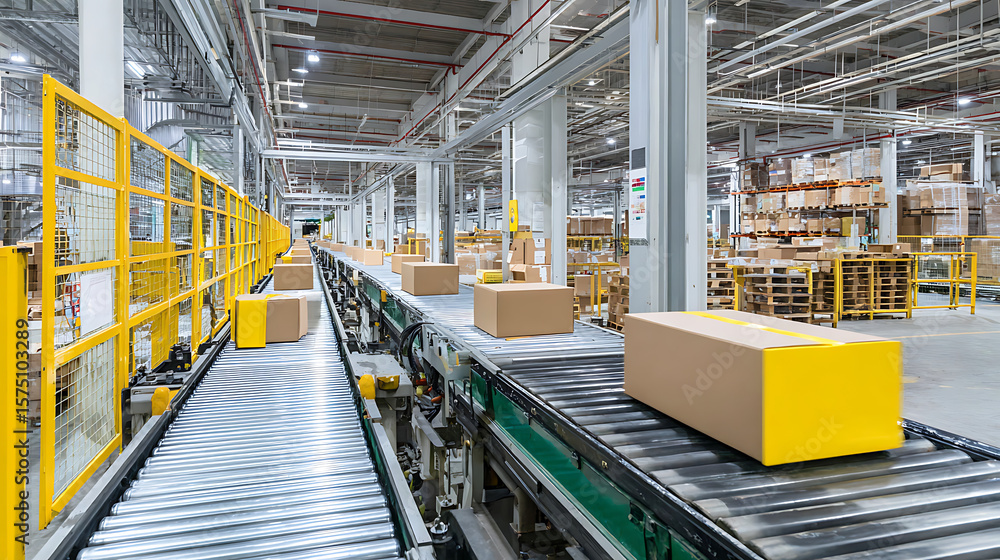 Export Logistics Staff Scanning Barcodes On Banana Boxes In Modern ...