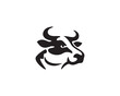 © ShiipArts - head cow art logo icon symbol design template illustration inspiration
