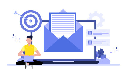 Design Team Creating Editable Templates for Clients, Flat Vector Illustration