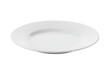 © maikal - A clean white ceramic dinner plate with a wide rim isolated on transparent background