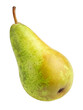 © Ifrat - Fresh juicy pear with vibrant colors on plain background for healthy snacks and recipes