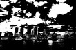 © Muhammad - Black and White Toronto Skyline Art