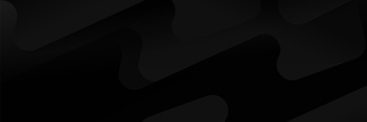 Wall Mural - abstract dark background featuring a soft black gradient and geometric shapes.