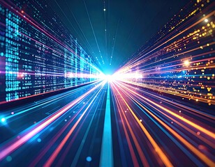 Digital highway of light