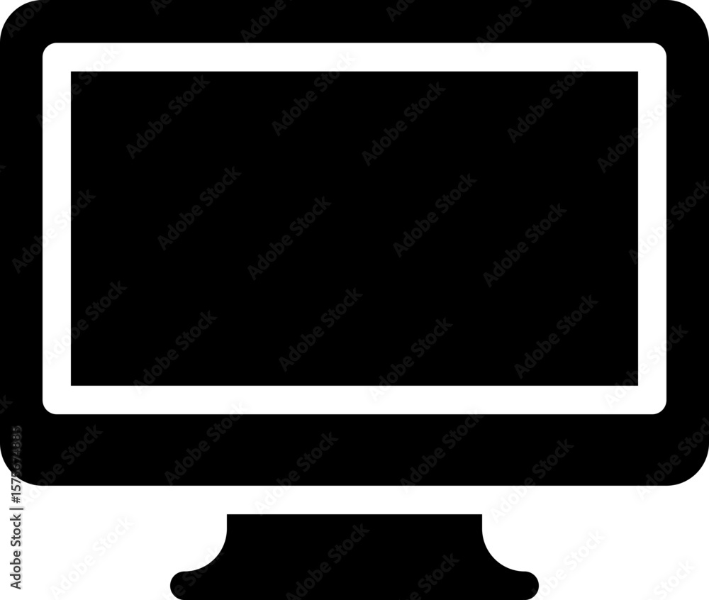 Monitor Display A Visual Guide to Screen Technology Stock Vector ...