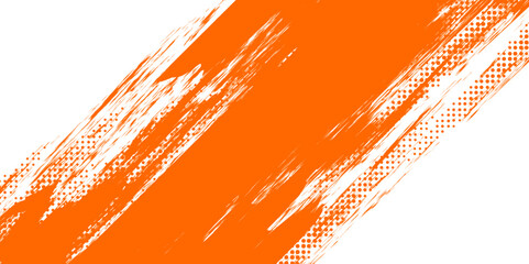Wall Mural - Vibrant abstract background vector illustration with flowing orange and red flame-like lines, creating an energetic wave design