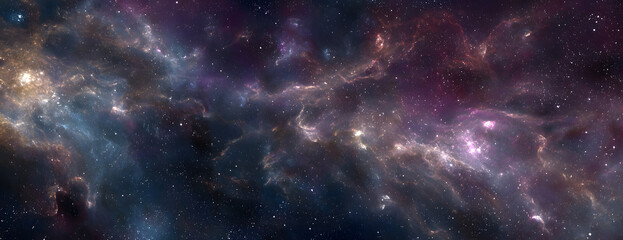 Wall Mural - Deep Space Banner