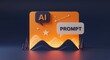 © Mishrat - Stylized ai prompt scene with speech bubbles and mountain landscape design