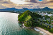 Aerial view of Ao Nang, Krabi, Thailand
