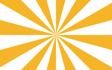 Canvas Print - abstract yellow and white radial sunburst background. central point, forming a dynamic, energetic vi