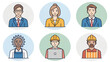 © benoit - Modern Flat Business People Vector Illustration – Ideal for Web, Apps & Presentations