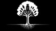 © ChristianRiyanfhi - A stylized tree with usb ports as leaves and a usb connector as its trunk represents the deep integration of technology and data in modern life