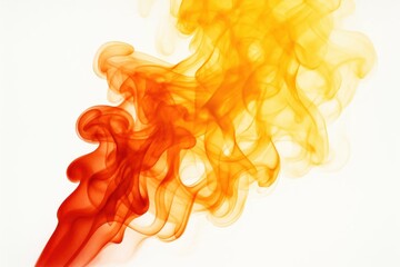 Wall Mural - a dance of orange and red hues