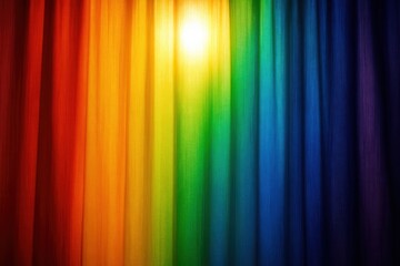 Wall Mural - a vibrant spectrum of colors blending into a rainbow-like effect