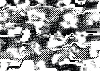 Wall Mural - grunge urban background. vector. textured banner . futuristic digital background. grungy effect . ab