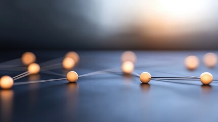 Interconnected spheres network