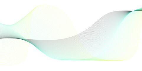 Wall Mural - abstract black lines wave curve motion on white background. thin wavy line abstract background. wavy