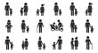 © Chota Stanley - Family figures parent child silhouette togetherness
