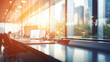 © logoinspires - Modern architecture office meeting room background interior wallpaper