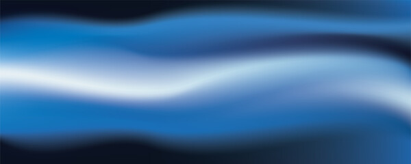 Wall Mural - Elegant Dynamic Dark Blue Gradient Abstract Background. Blurred Gradient with grain noise texture effect, elegant and futuristic good for wallpaper