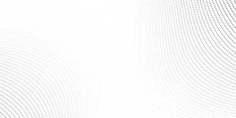 Wall Mural - Dotted gradient halftone background. Horizontal seamless dots pattern in pop art style.