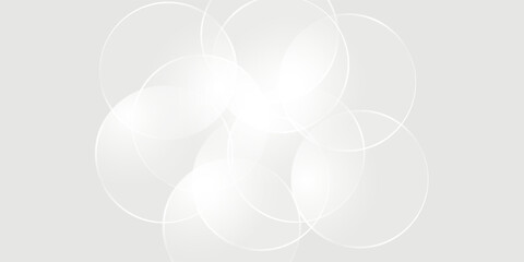 Wall Mural - modern graphic design element circles style concept for banner. vector